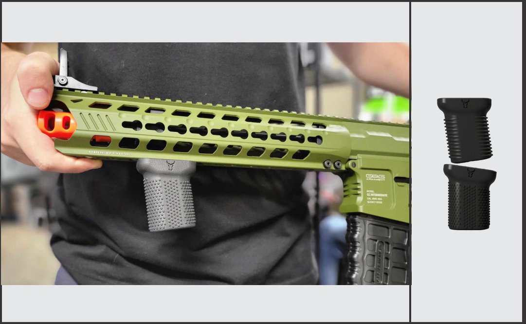 Grips, Hand Stops & Rail Attachments | BULL CRAFT – Bull Craft