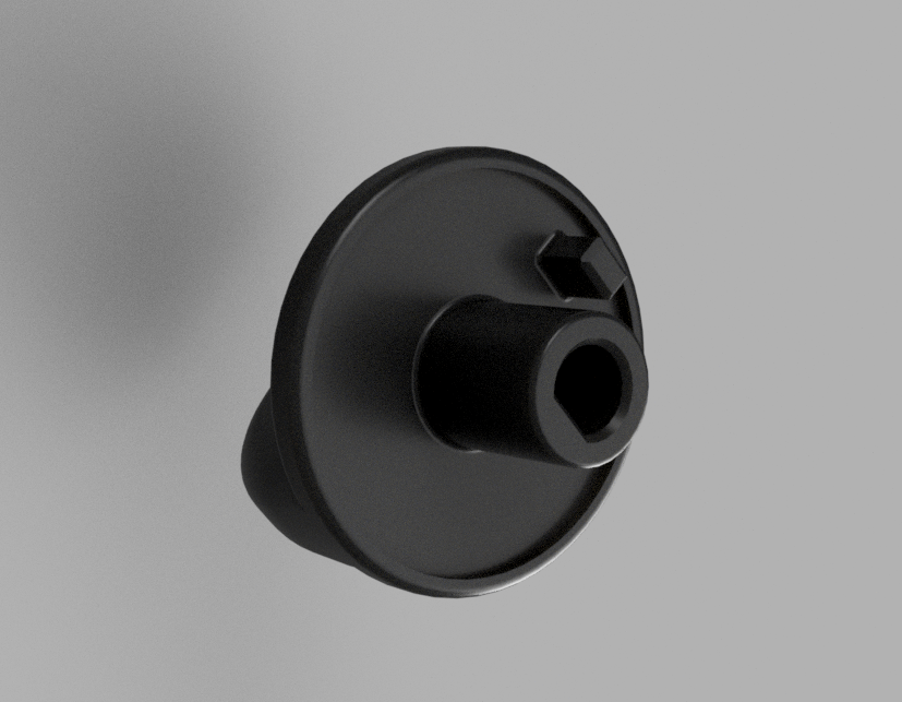 2007 Chevy Express Van A/C Knob