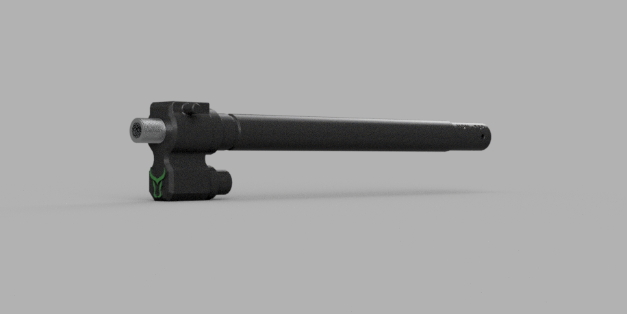 A&K M249 9.75" Outer Barrel, NO Front Sight Post