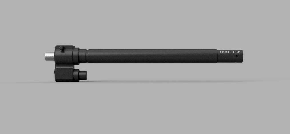 A&K M249 9.75" Outer Barrel, NO Front Sight Post
