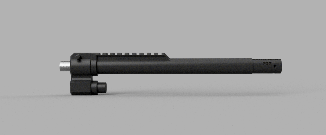 Bull Craft AERIS Series - A&K M249 9.75" Outer Barrel (Multiple Variants)
