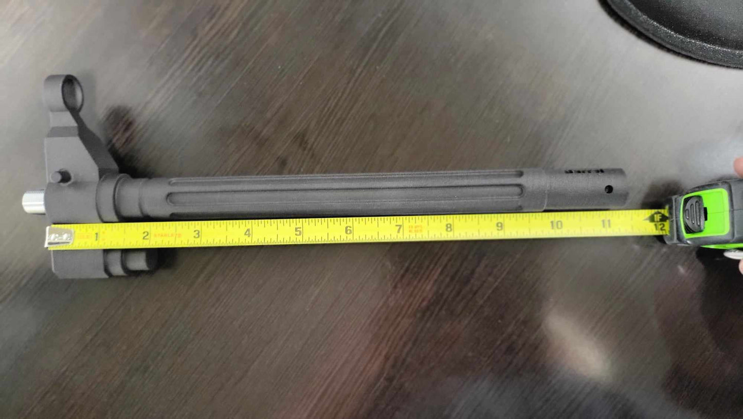 A&K M249 9.75" Outer Barrel, NO Front Sight Post