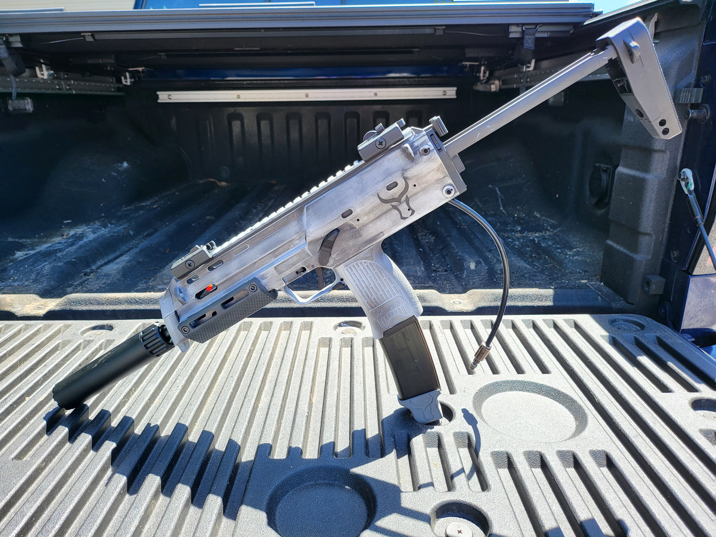 VFC MP7 M-LOK Textured Tri-Rail Handguard