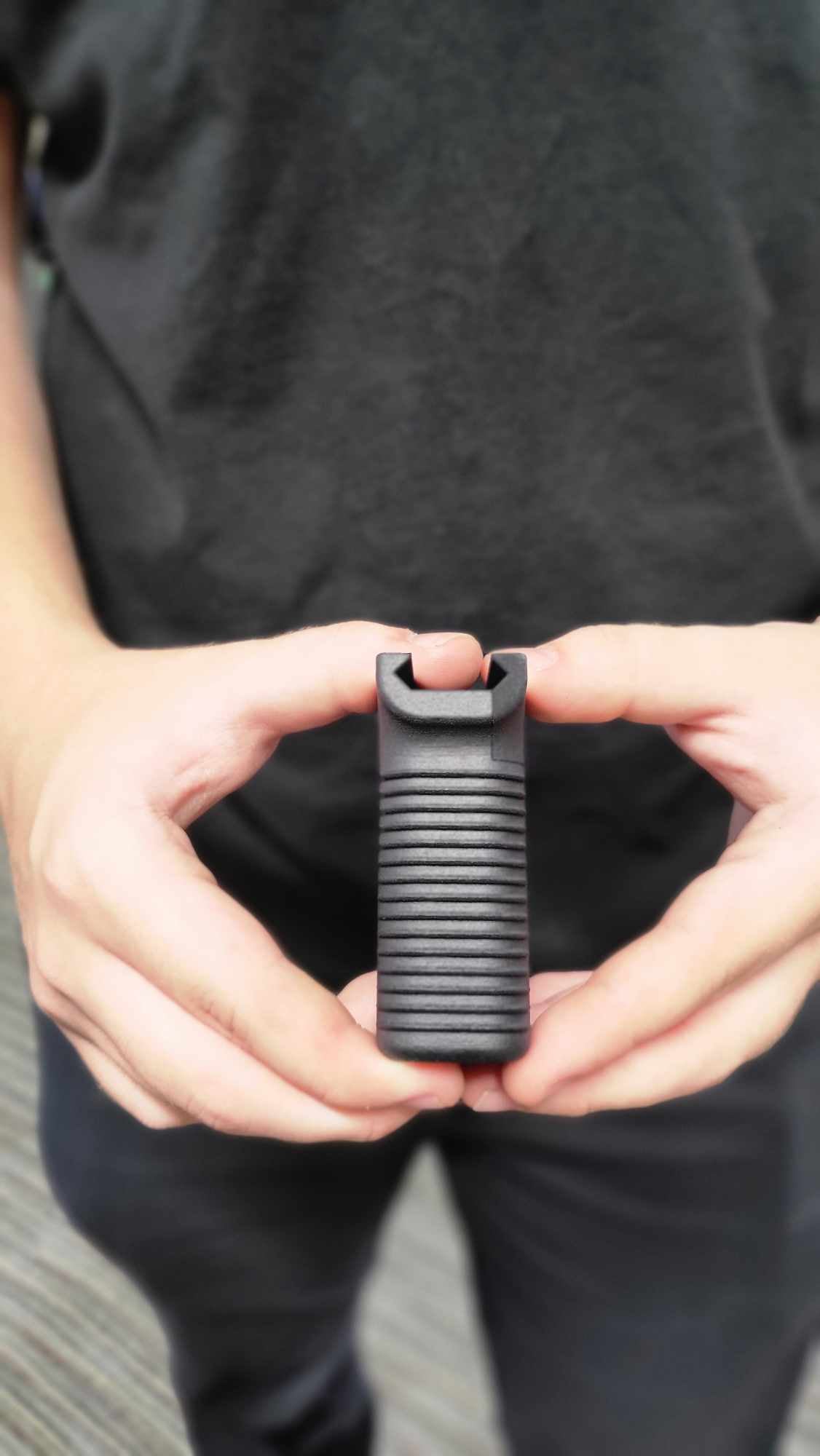SLICK 3" Straight Foregrip, Smooth Textured