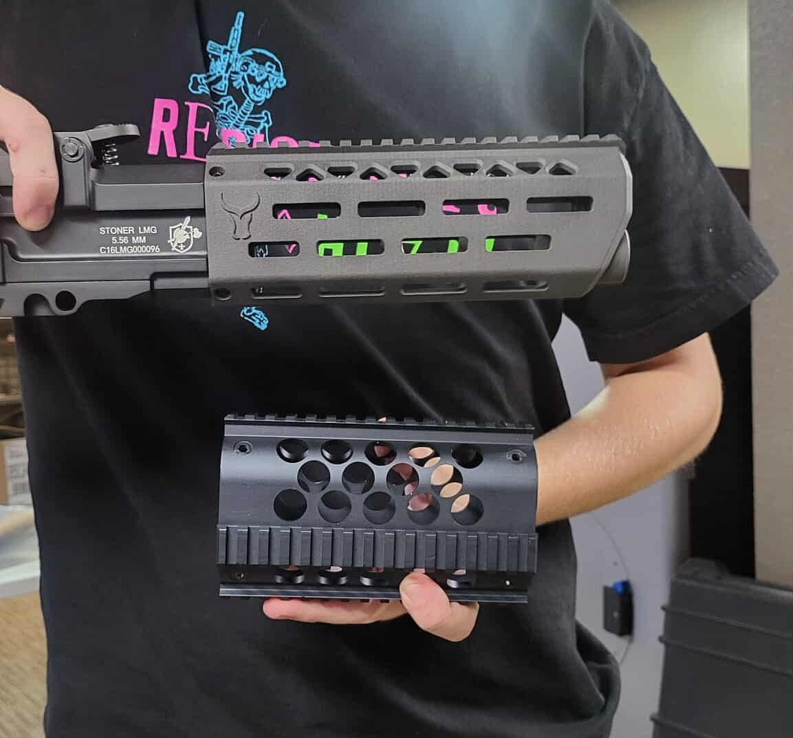 ***Coming Soon*** Bull Craft Knight's Stoner 96 LAMG Handguard | STRATIS