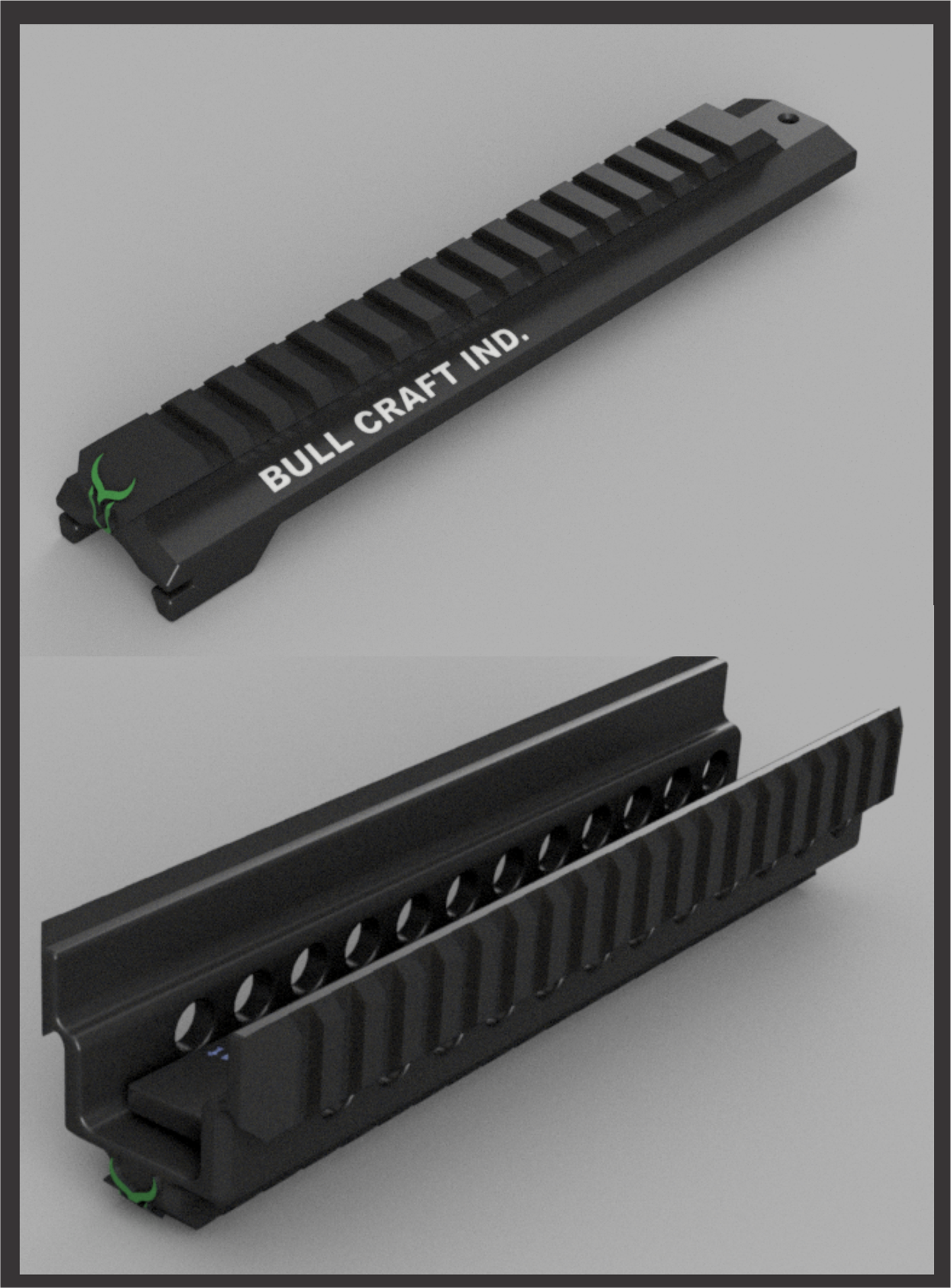G&P Stoner 63 Picatinny Tri-Rail Panel w/ Rail Mount Insert