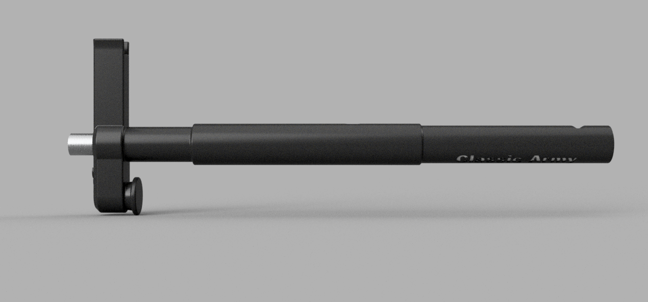 Bull Craft AERIS Series – Stoner 96 Short Outer Barrel (with Front Sight)