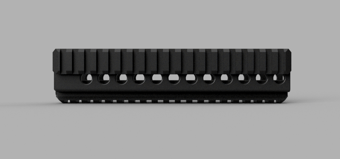 G&P Stoner 63 Picatinny Tri-Rail Panel w/ Rail Mount Insert