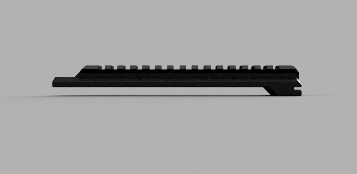 G&P Stoner 63 Barrel Heat Shield Picatinny Top Rail
