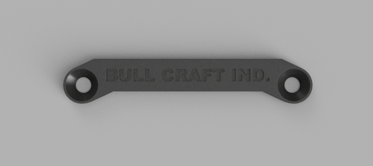 MCX Virtus "Custom For You" Printed Name Plate