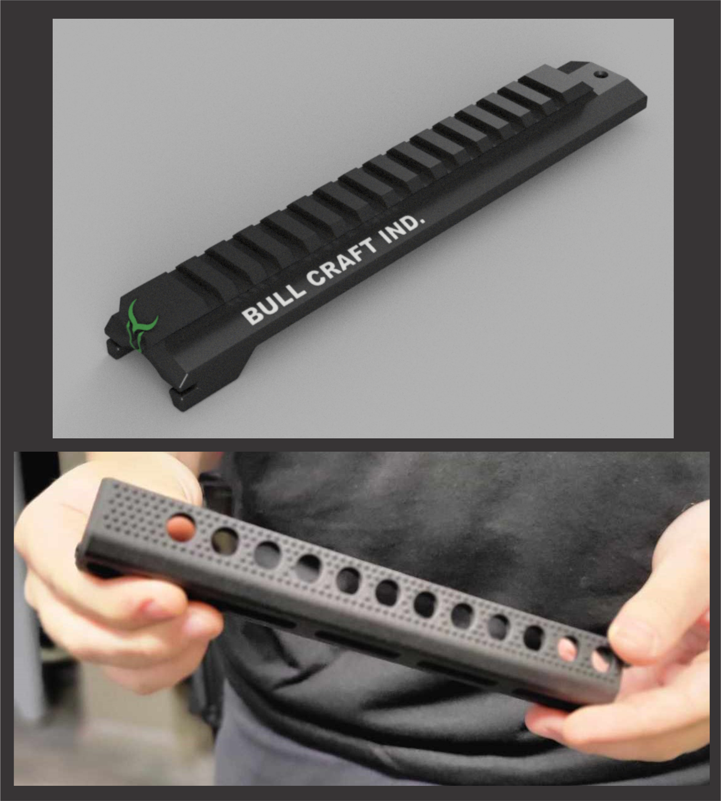 G&P Stoner 63 Barrel Heat Shield Picatinny Top Rail