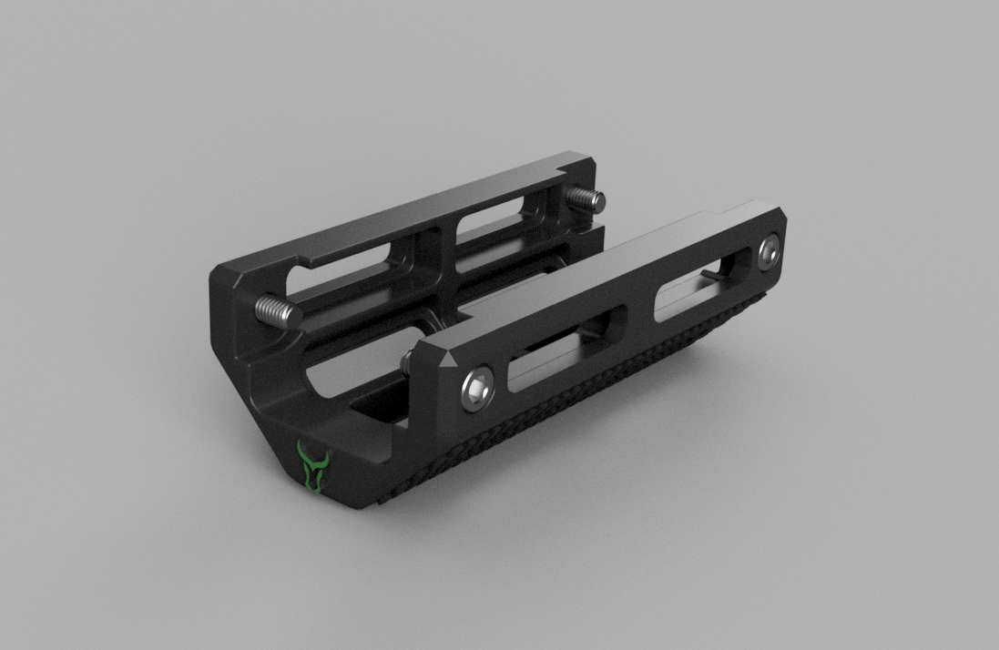 VFC MP7 M-LOK Textured Tri-Rail Handguard