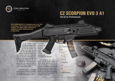 CZ Scorpion EVO 3 A1 Platform Components