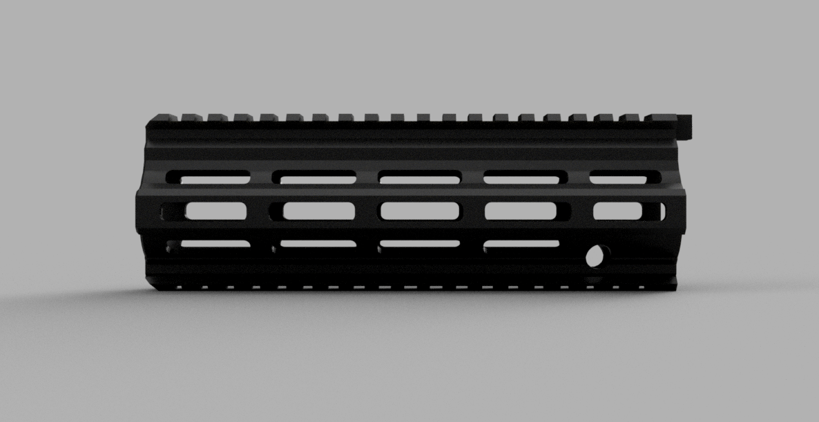 HK416c 8" M-LOK Handguard w/ Picatinny Top & Bottom Rail