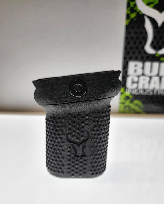 GRIPPY 2.5" Angled Shorty Aggressively Textured Foregrip for Picatinny Rails