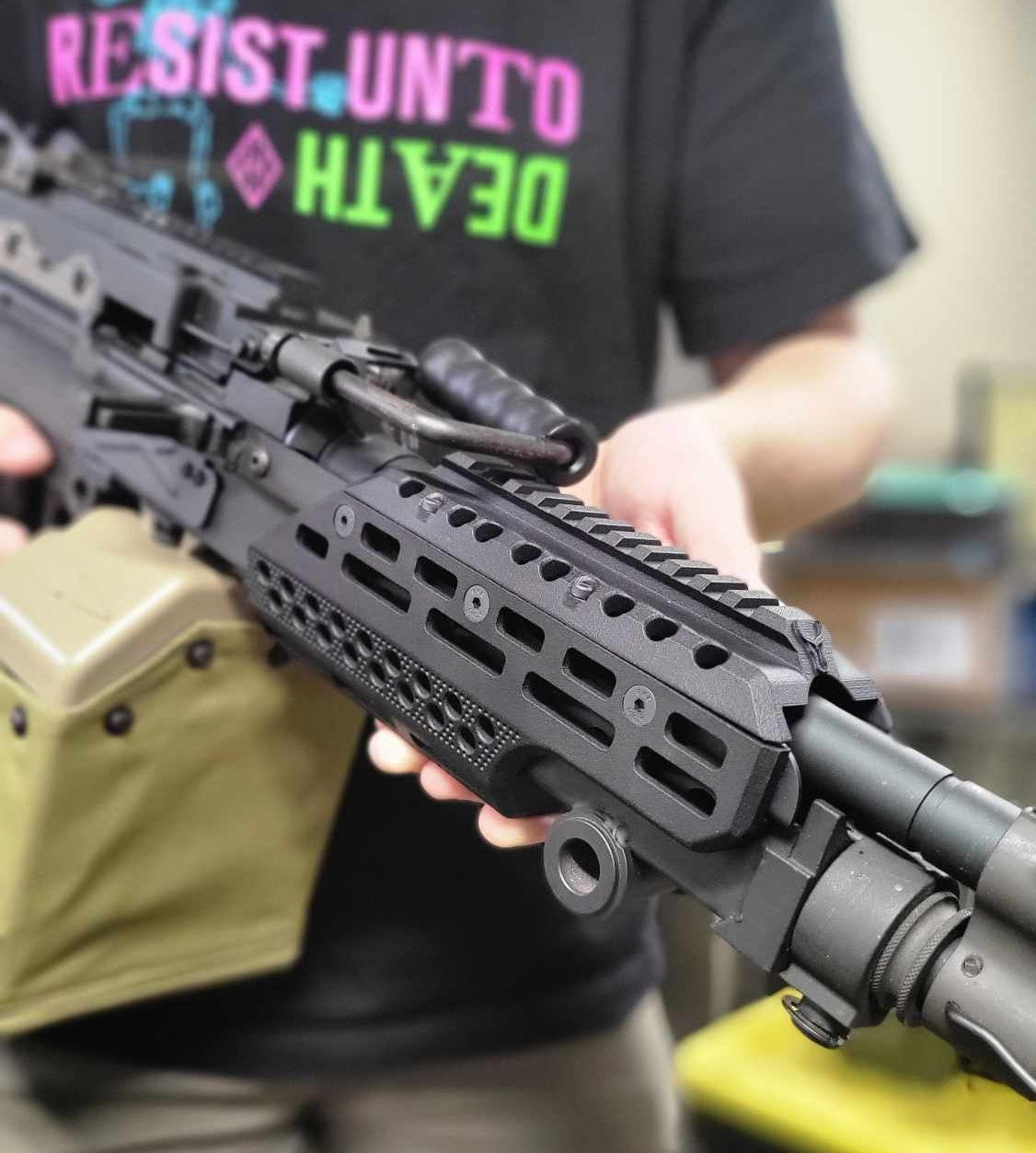 Bull Craft Lambda MK48 M-LOK 2 Piece Handguard