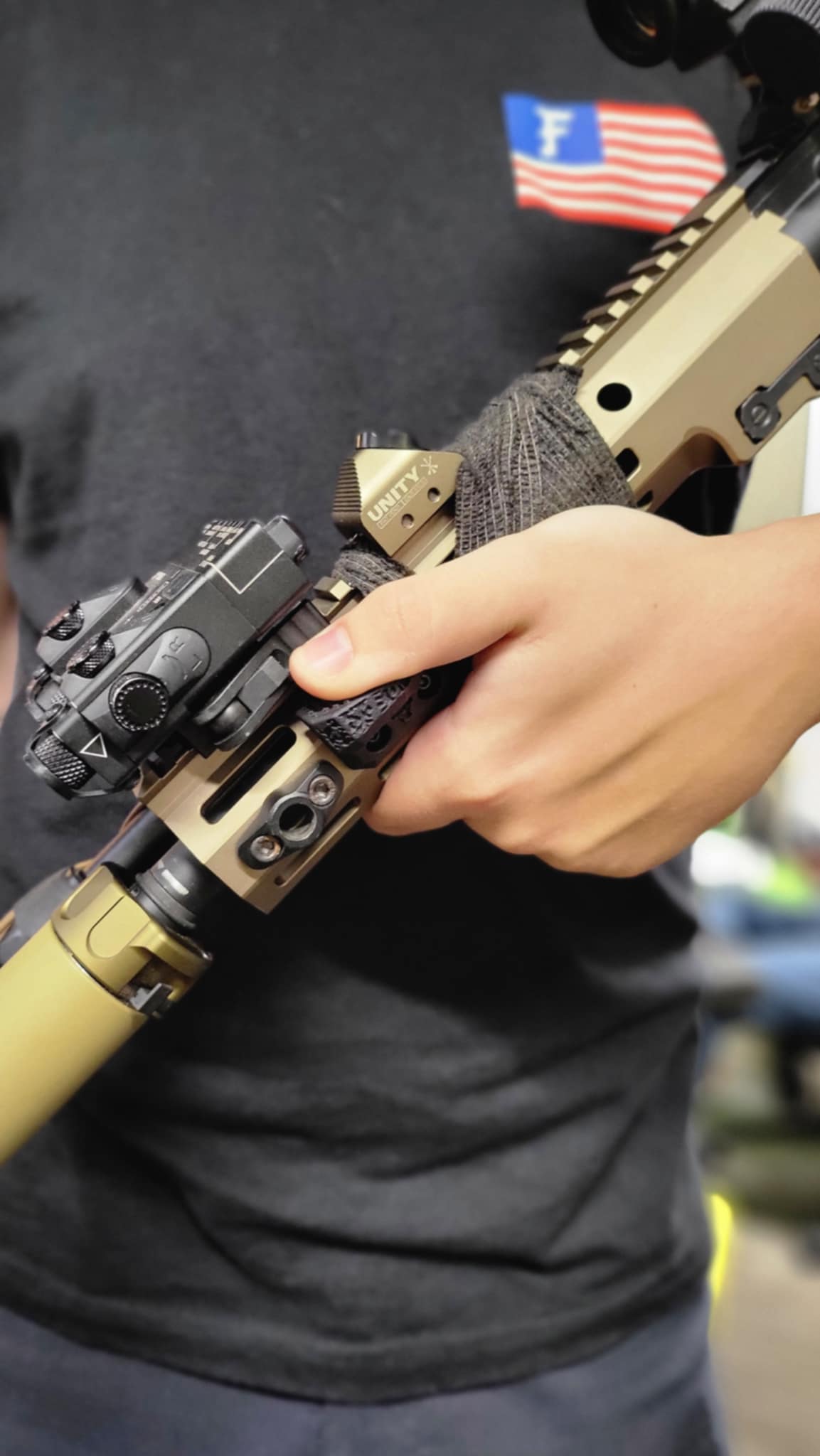 Thumb Rest 2.0 for M-LOK Handguards (various angle options)