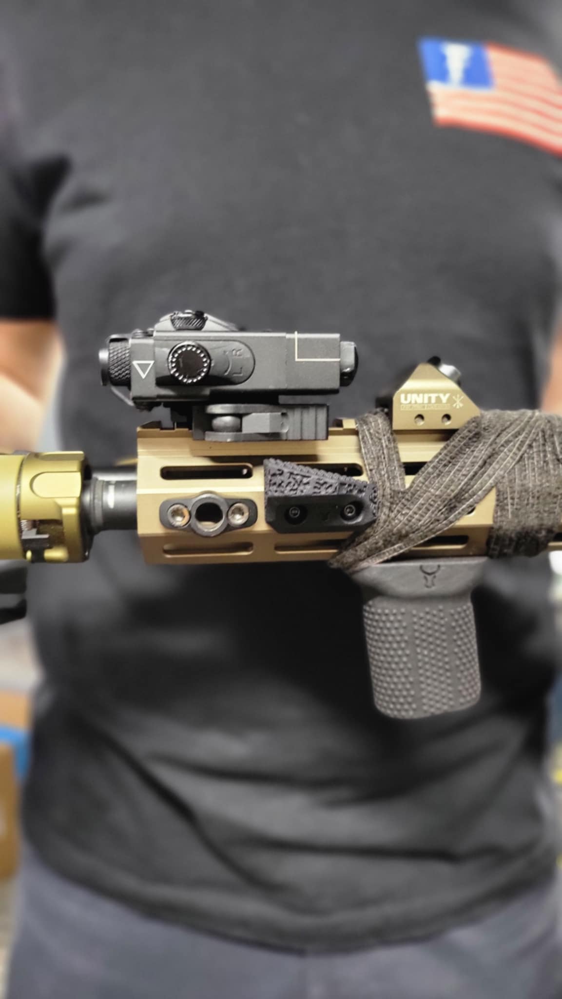 Thumb Rest 2.0 for M-LOK Handguards (various angle options)