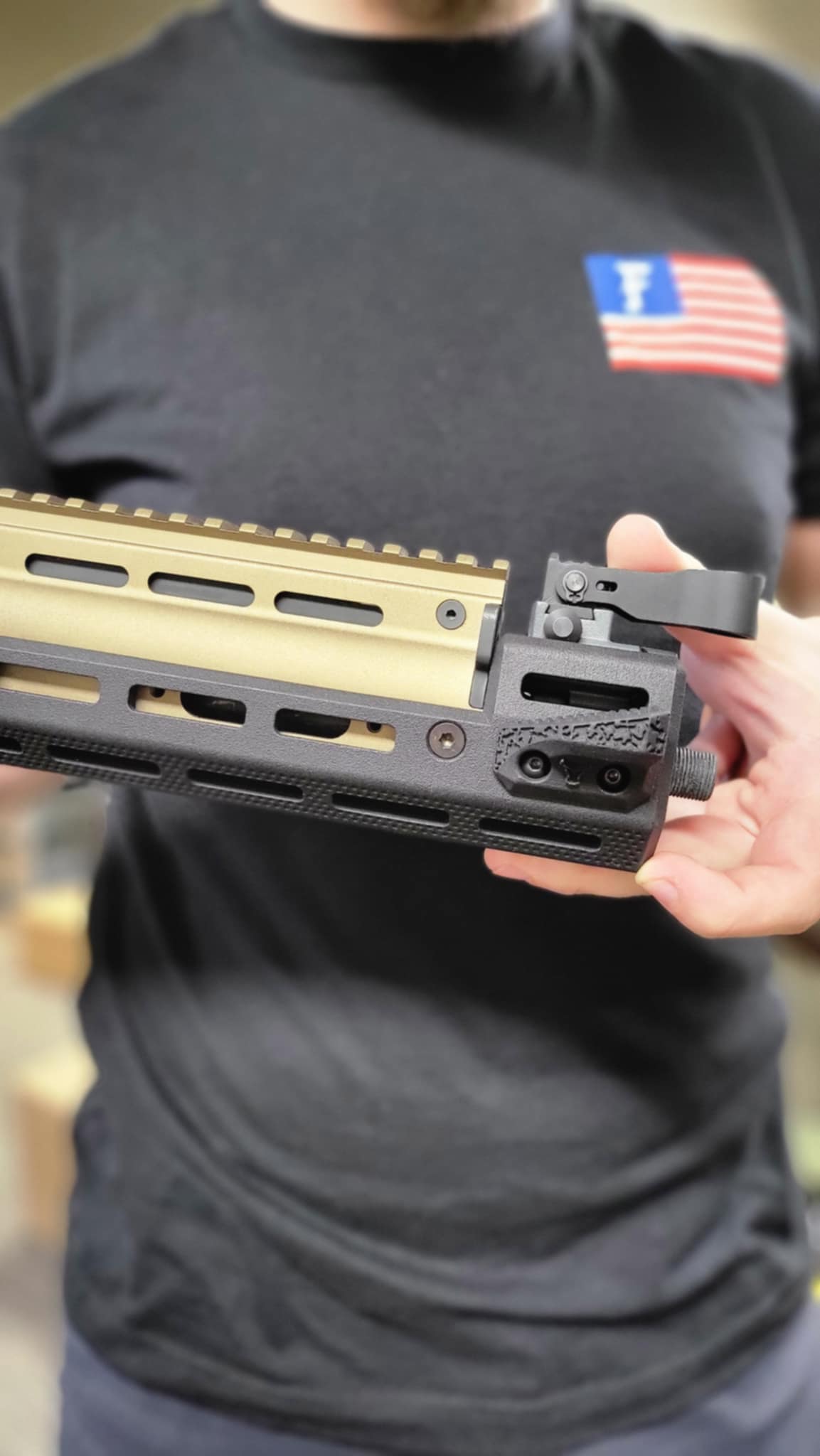Thumb Rest 2.0 for M-LOK Handguards (various angle options)