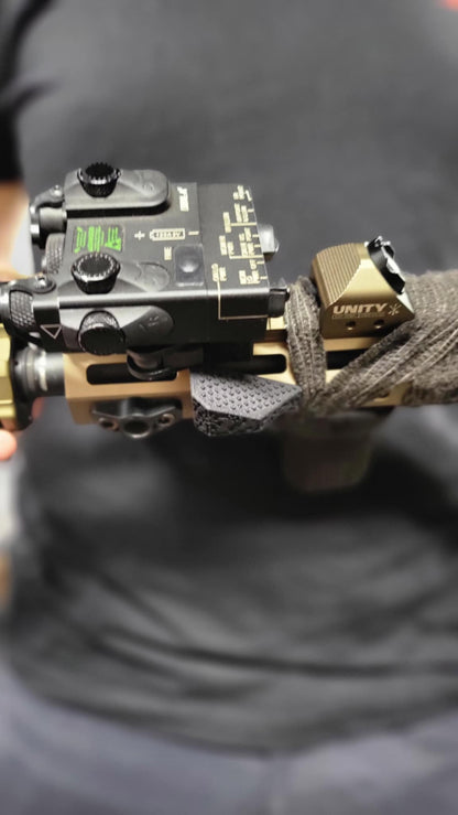 Thumb Rest 2.0 for M-LOK Handguards (various angle options)