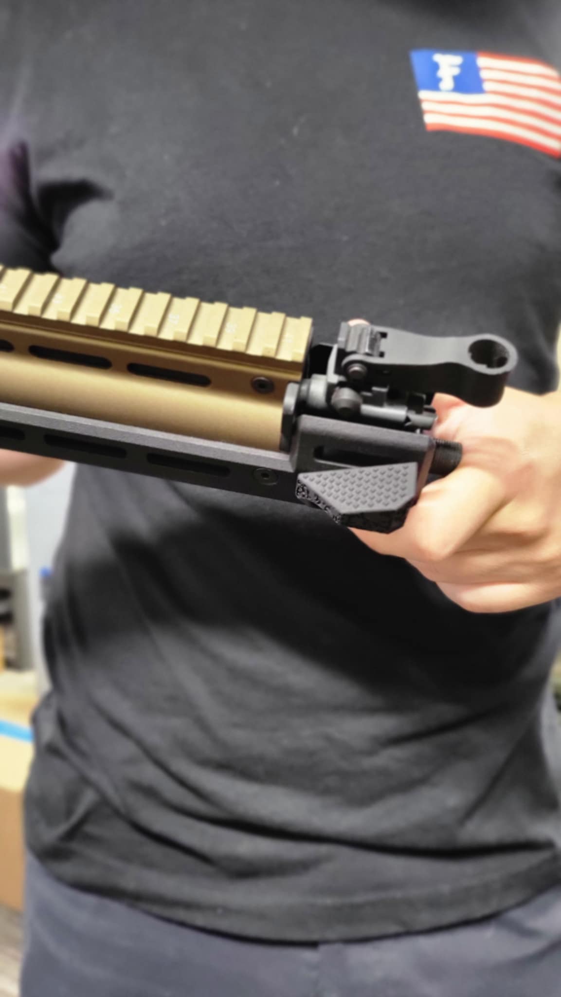 Thumb Rest 2.0 for M-LOK Handguards (various angle options)