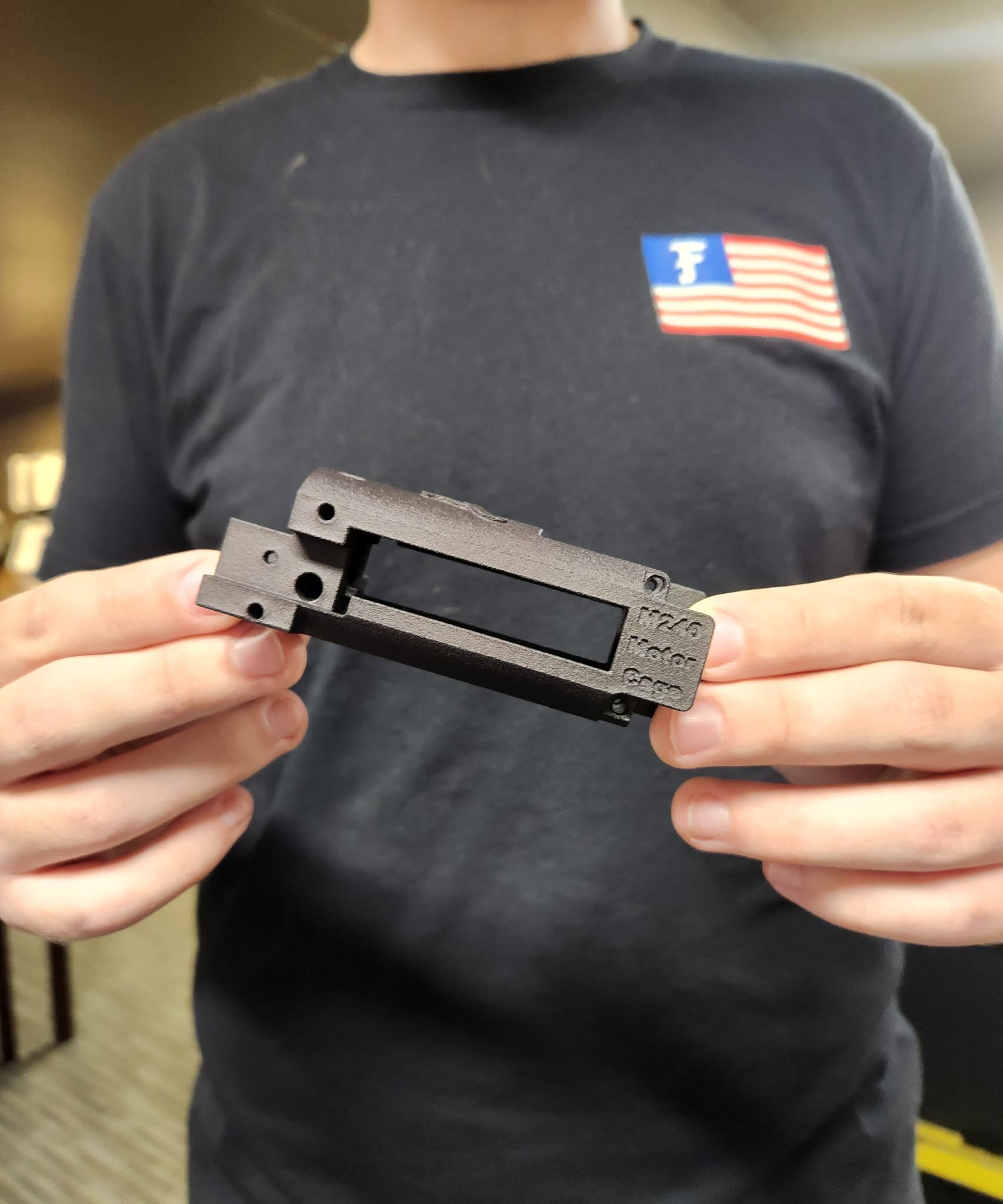 M240 replacement motor cage manufactured by Bull Craft Industries