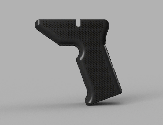 3" Long Angled Contoured Grip Foregrip for M-LOK Rails