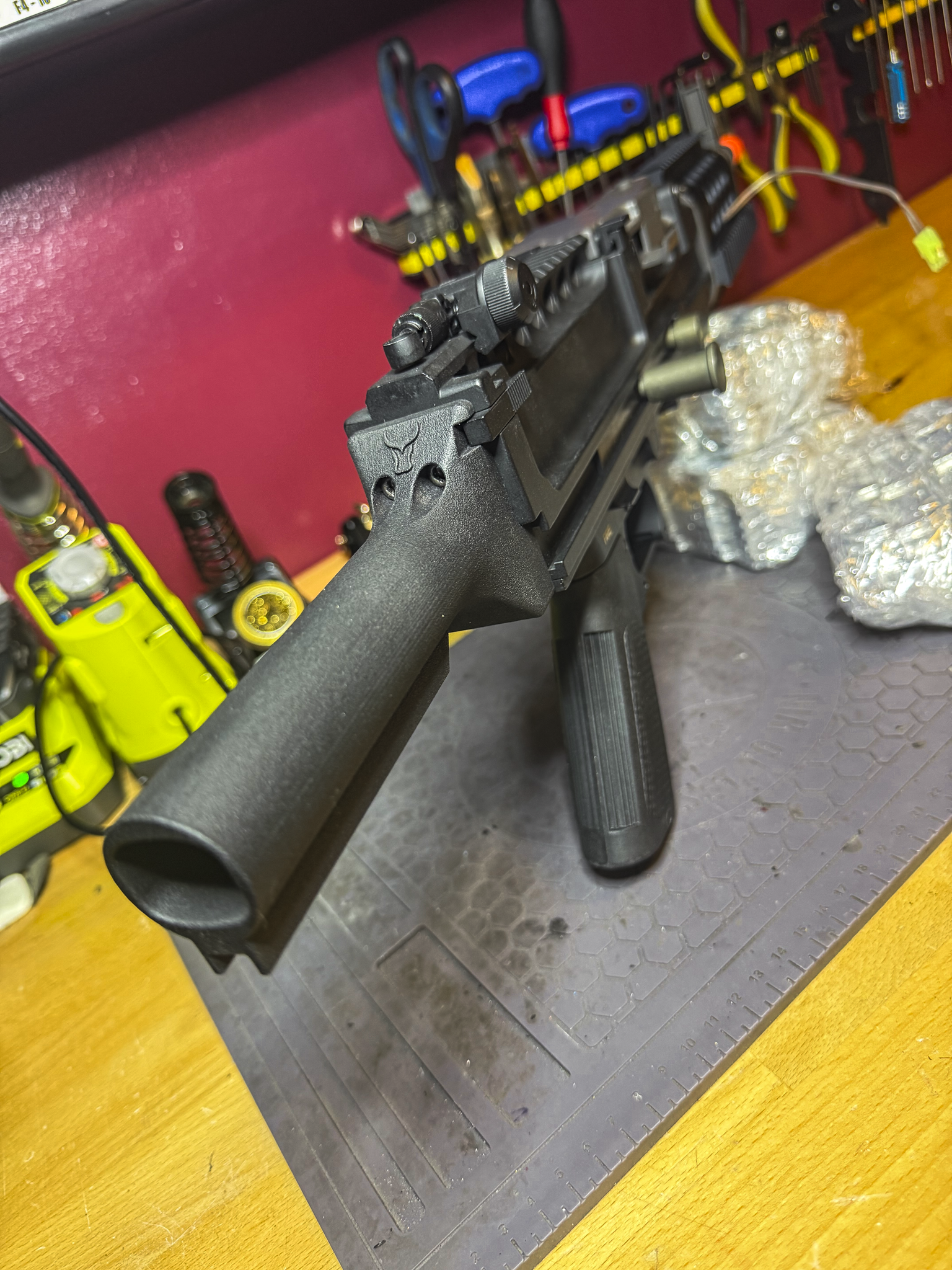 Bull Craft buffer tube for Classic Army and Knight’s Armament Stoner 96 airsoft replica