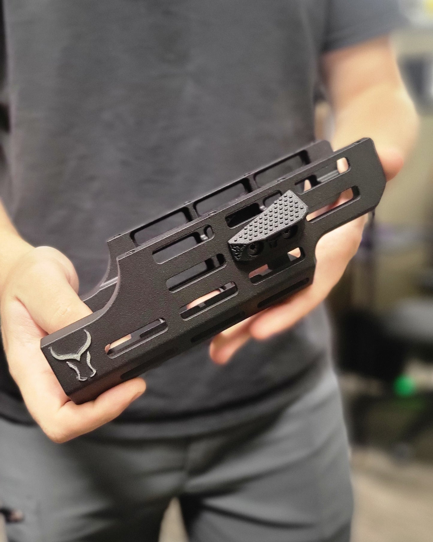 Thumb Rest 2.0 for M-LOK Handguards (various angle options)