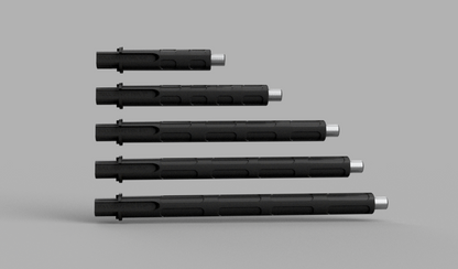 M4 "GROOVED/SLOTTED" Super Lightweight Outer Barrel for AEG (various lengths)