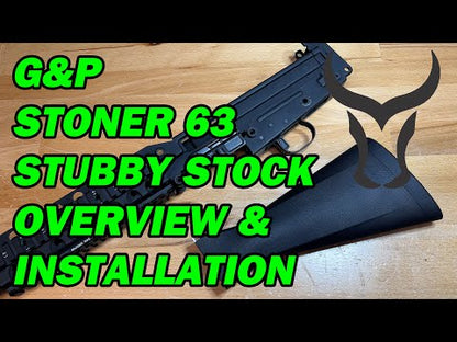 G&P Stoner 63 Stubby Stock w/ Tool-less Butt Pad 3.0