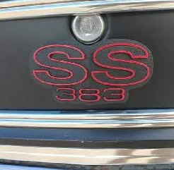 SS Front Grill Replacement / Customized Emblem