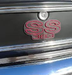 SS Front Grill Replacement / Customized Emblem